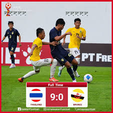 Thailand U-19 Bantai Brunei 9-0